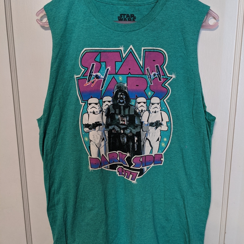 ✨BUNDLE 3+ tanks for $5 each!! Star Wars "vintage inspired" cut off tank muscle